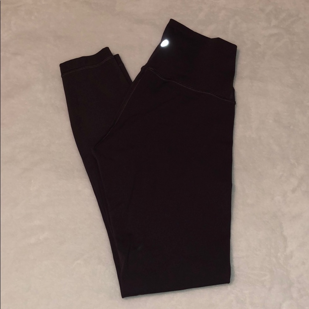plum lululemon leggings